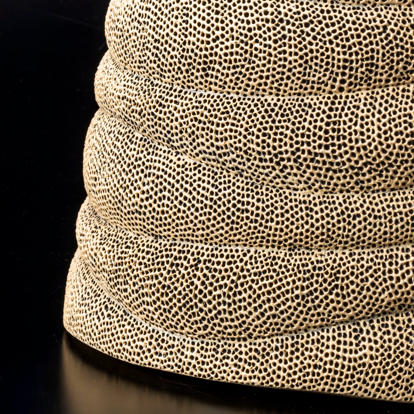 天刻文器 【輪積み型/花器】