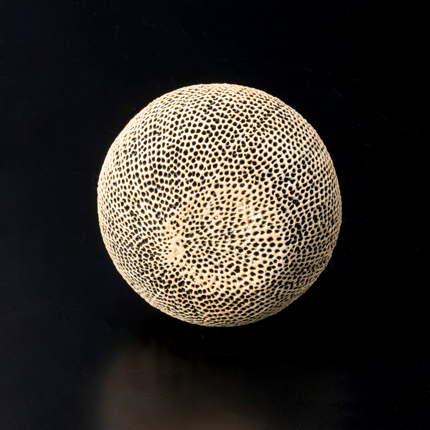 "Tenkokumon" vessel [variegated spherical shape/flower vase]